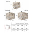 thumbnail image 3 of Fsddascl Coastal Shell Conch Small Toaster Cover 2 Slice, Kitchen Appliance Covers, Summer Beach Starfish Burlap Toaster Oven Cover with Loop, Bread Machine Cover Polyester Dust Cover Protection, 3 of 5