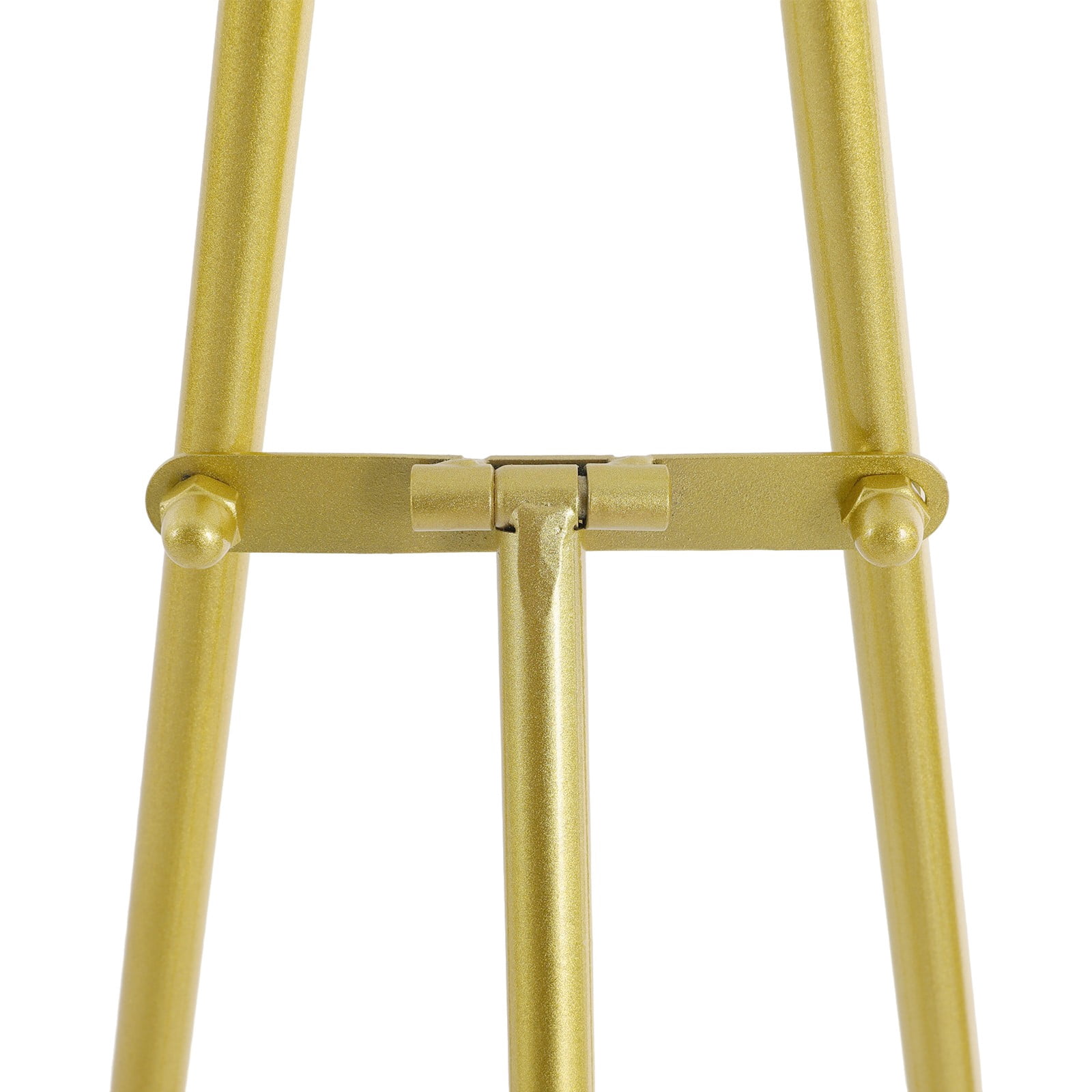 1 PCS  54. 5*156. 5cm/21. 46*61. 61in Display Easel Stand, 5kg/11. 02lbs Load-bearing Capacity, Floor Standing Easel, Display Stand for Wedding(Gold)