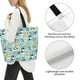 thumbnail image 3 of Balery Dogs Bolsa Tote Estilo Estético con Cremalleras, Bolsa de Hombro, Bolsa de Compras Grande y Plegable, 3 of 8