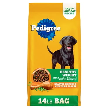 Pedigree Healthy Weight Adult Dry Dog Food, Roasted Chicken and Vegetable Flavor, 14 lb. Bag