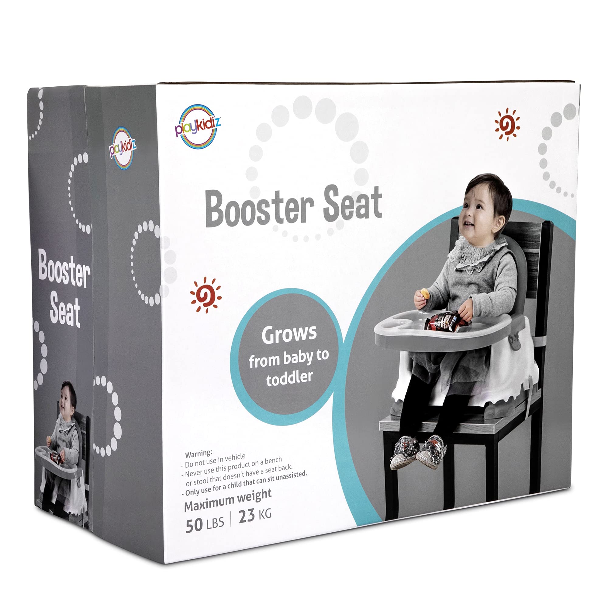 Simplay3 Big Kid Booster Highchair Seat for Toddlers & Kids