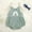 Green, variant on KONBECA Baby Boys Girls Rompers, Infants Pure Cotton Coverall, Baby Girls Rinbow Sleeveless Suspenders Jumpsuit, Casual Bodysuit Outfits (0-24 Months)