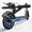 Black-blue, variant on OBX 350W Electric Scooter for Adults, 18MPH & 16 Miles Long Range, 8.5" Solid Tires, Folding Commuting E-Scooter with Dual Brake System & App Control