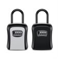 thumbnail image 7 of 4 Digit Code Box Outdoor Password Key Box Extended Locking Hook Steel Wire Hanging Key Storage ,Compact Design, 7 of 7