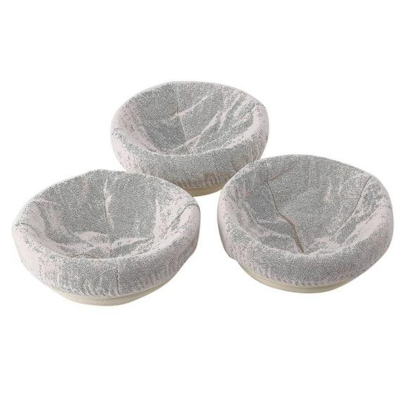 5-Inch Mini Proofing Baskets, Set of 3 for Bread & 225g Size