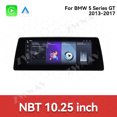 thumbnail image 2 of ZWNAV Ultra-Thin 10.25 Inch Wireless CarPlay+Android Auto Retain Original Car Function Car Radio Stereo Multimedia Receiver for BMW 5 Series GT 2013-2017 Compatible with Original Car NBT System, 2 of 11