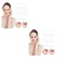 thumbnail image 2 of Guardurnaity 12 Uds ojos almohadilla de silicona lavable multifuncional pequeñas arrugas parche seguridad cuidado Facial herramientas mujer niñas 2piezas, 2 of 6