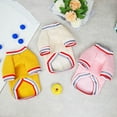 thumbnail image 6 of Yidarton 2022 New Baseball Bear Vests Fall/winter Dog Clothing Dou Teddy Pet Clothing Warm Supplies pink, 6 of 8