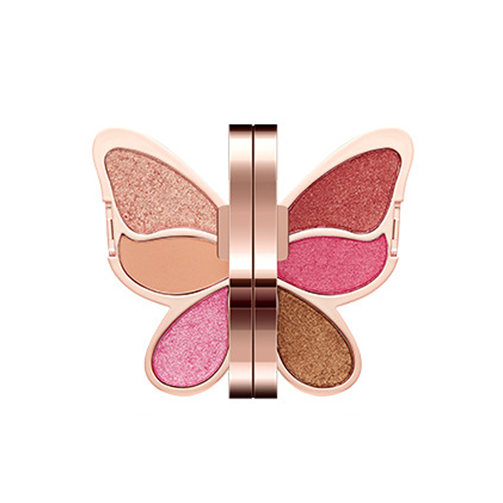 6 Colors Eyeshadow Palette Butterfly Makeup Palette,Butterfly Shape