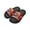 Fire Truck with Flame Graffiti Pattern, variant on POLERO Graffiti Monster Truck Kids Slide Sandals - Non-Slip Lightweight EVA Slides for Beach, Pool & Daily Wear - Trendy Summer Footwear for Boys Girls
