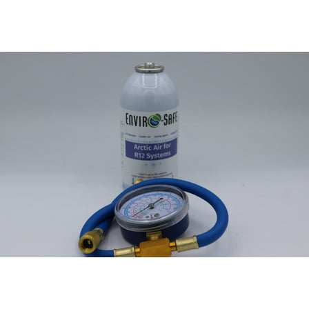 Envirosafe R-12 Automotive Refrigerant with Charging Gauge