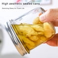 thumbnail image 5 of Glass Storage Jars with Screw Airtight Lid, Glass Kitchen Canisters, Clear Container for Coffee Bean Storage, Dry Goods, Cookie, Candy, Tea, Spices, 5 of 8