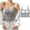Gray, variant on Womens Spaghetti Strap Shirt Camisole Halter Tops Spring Summer Sleeveless Tank Tees Shirts