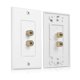 thumbnail image 2 of Placa de pared para altavoz de 4 postes, placa de pared para cine en casa, Panel de Audio Compatible con 1 altavoz, 2 of 5
