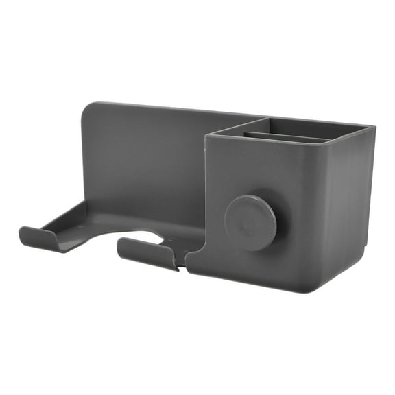 Worgeous  Hair Brush Holder for Bathroom Styling Tools Organizer Black