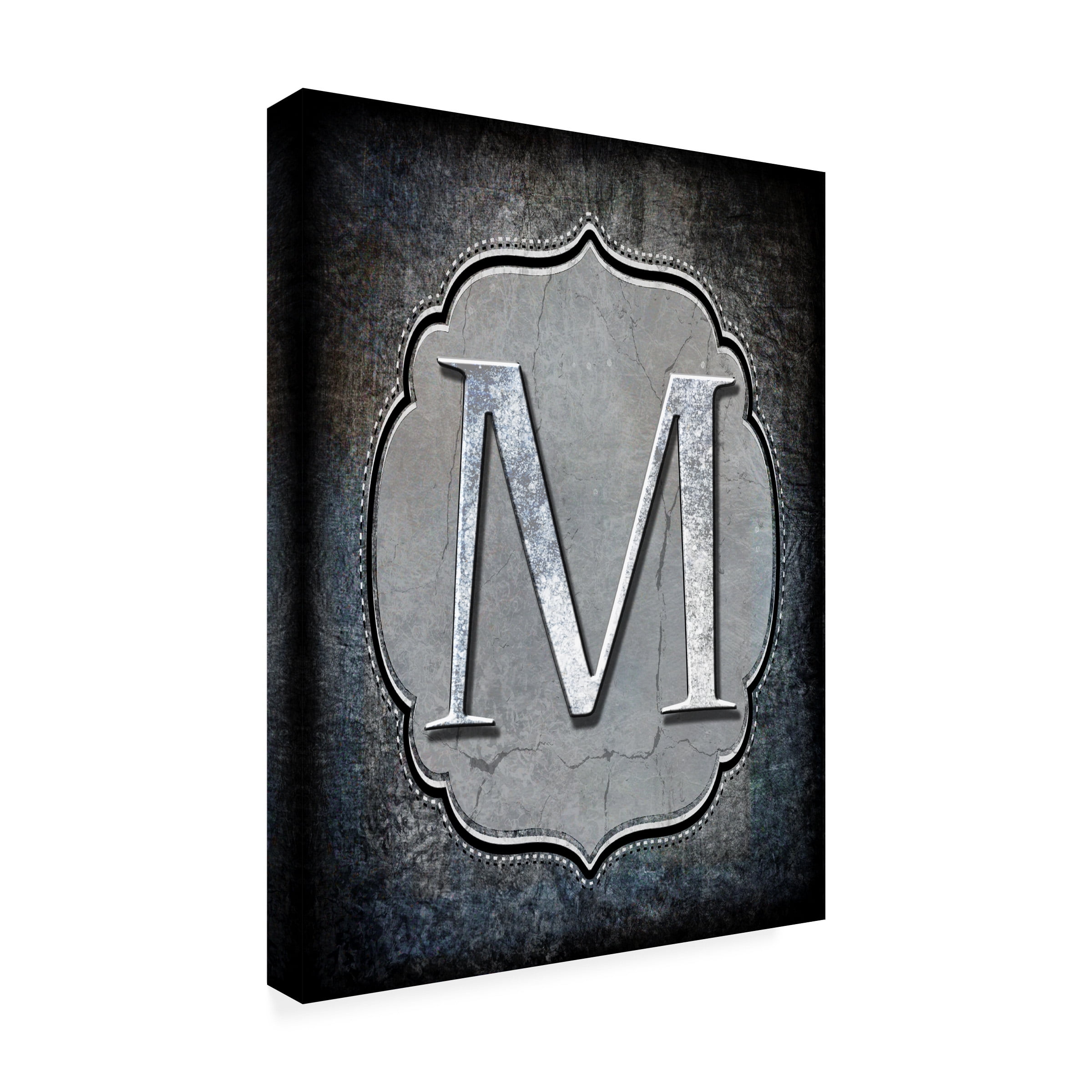 LightBoxJournal 'Letter M' Canvas Art