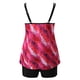 thumbnail image 5 of Gibobby Conjunto de Bikini para Mujer Tallas grandes Vintage Tie Dye Print Negro Tirantes dobles Top Trajes de baño para mujeres Trajes de baño de dos pi(Rosa caliente,M), 5 of 5