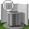 thumbnail image 3 of Casafield 48" x 48" Privacy Screen - Outdoor Vinyl Fence Panels - Gray, 3 of 7