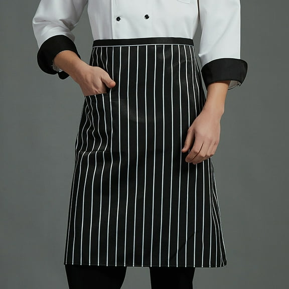 Unisex Chef's Uniform Solid Color Single-breasted Stand Collar Long Sleeve/short Sleeve Chef's Jacket Overalls Bakery Uniform