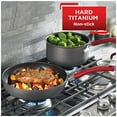 thumbnail image 4 of T-fal Ultimate Hard Anodized Dishwasher Safe Nonstick Cookware Set, 12-Piece, Red, 4 of 5