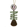 thumbnail image 5 of Arkansas Razorbacks Fan Crossing Ornament, 5 of 7