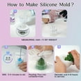 thumbnail image 2 of JANCHUN 64oz Silicone Making Kit, Liquid Silicone Molding Kit Silicone Rubber Making Silicone Rubber, for Making Rapid Curing Silicone Rubber, Easy to Mix - Ultra Elastic And High Performance., 2 of 9