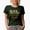 Military Green, variant on Black History Period with the Word Month Slashed, African-American Merch Gift, Black T-Shirt, 2XL