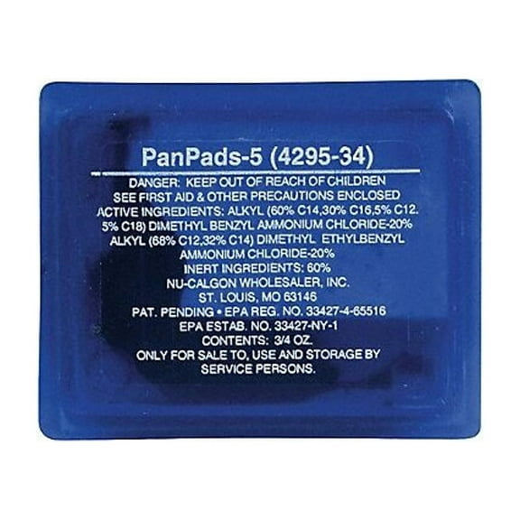 Nu-Calgon Condensate Pan Treatment,5 t,Blue 4295-34
