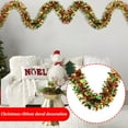 thumbnail image 5 of 3 Pcs Christmas Red And Green Tinsel Garland Ornament, Glittering Multicolor Ribbon Xmas Tree And Staircase Banister Hanging Wreath Decor, 5 of 5