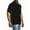Black & Graphite, variant on Men's CEO Polo Shirt (Large, Navy & Orange)