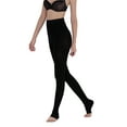 thumbnail image 5 of AMZAM Compression Pantyhose for Unisex, 20-30mmhg, Open Toe, Black S, 5 of 6