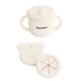 thumbnail image 1 of Taza de Silicona Kool Baby con 3 Tapas Intercambiables Ivory, 1 of 3