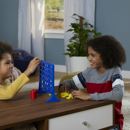 Connect 4 Classic Grid Board Game, 4 in a Row Strategy Board Games for Kids