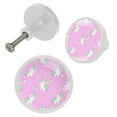 thumbnail image 2 of 4 Pcs Cute Horse Knobs for Kitchen Cabinet Cupboard Dresser Bookcase Drawer Pulls Handles Round Home Decor, 2 of 5