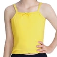 thumbnail image 2 of XXWXYD Toddler Girls Sleeveless Tank Top, Soft Bow Detail Solid Color Breathable Undershirt, Summer Dance Wear Cute Comfort Fit for Kids, 2 of 6