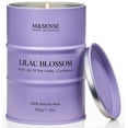 thumbnail image 2 of PYAN-Lilac Blossom Soy Candles for Home Scented, 11.3oz 70 Hour Long Burning Aromatherapy Candle for Stress Relief Meditation Yoga Relaxing SPA, Housewarming Gifts for Women, 2 of 3