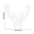 thumbnail image 4 of Bowayaoa Waterproof Raptor Bird Sticker for Car Laptop Truck Vinyl Decal Outdoor Decor, 4 of 7