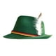 thumbnail image 2 of Sombrero Fedora de Fieltro Fernando Vintage Verde Halloween, 2 of 8