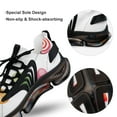 thumbnail image 7 of Candy Pattern Rainbow Lollipop Walking Shoes for Men Woman Lightweight Tennis Fashion Elastic Sports Shoes Cushion Basketball Shoes, 7 of 7