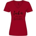 thumbnail image 3 of Inktastic Amazing Tuba Women's V-Neck T-Shirt, 3 of 5