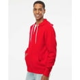 thumbnail image 2 of Independent Trading Co. Unisex Lightweight Full-Zip Hooded Sweatshirt, 2 of 5