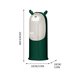 thumbnail image 3 of Dispensador de vasos desechables con forma de ciervo, soporte de pared para vasos de dispensador de agua, estante de almacenamiento de vasos transparente de polipropileno para cocina, oficina y baño., 3 of 6