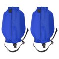 thumbnail image 1 of Gaiters de pierna Uxcell, cubiertas de zapatos impermeables, gaiter ajustable para botas de nieve, azul, 1 of 6