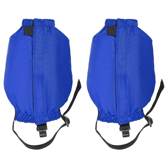 Uxcell Leg Gaiters, Waterproof Shoe Covers Adjustable Snow Boot Gaiter, Blue