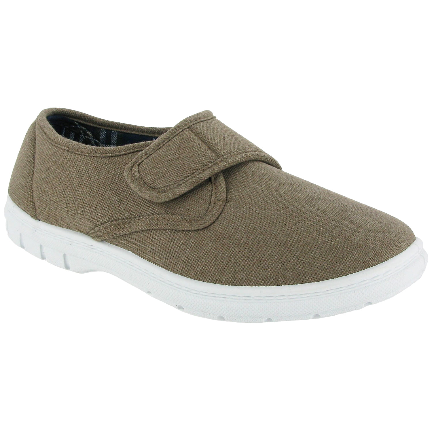 Mens Touch Fastening Canvas Shoes 