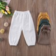 thumbnail image 4 of Pantalon Bouffant Froissé en Coton pour Tout-Petits, Bébés, Enfants, Fille, Garçon, Pantalon Legging, 4 of 4