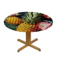 thumbnail image 3 of HAOXIT Table Cloth Palm Leaves Wild Plant Round Tablecloth for Dining Room, Party, Banquet 31-35, 3 of 8