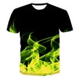 thumbnail image 1 of Ketyyh-chn99 T-Shirts pour Homme Couleur Unie T-Shirt à Manches Courtes T-Shirt pour Homme T-Shirt à Manches Courtes Col Rond Haut T-Shirts Régulier Noir,3TG, 1 of 4