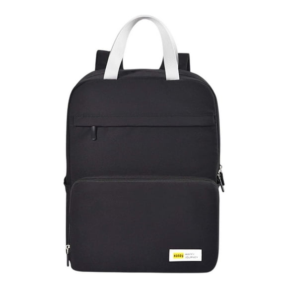 GPOECD Lightweight Foldable Backpack for Travel Work School Durable Daypack Comfortable for Outdoor Commuting Travel Backpack Black,One Size