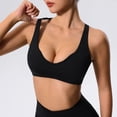 thumbnail image 4 of Ropa interior deportiva con tirantes cruzados para mujer, Top deportivo de realce para mujer, Top corto de gimnasia para Yoga, Top deportivo, sujetadores transpirables, 4 of 5